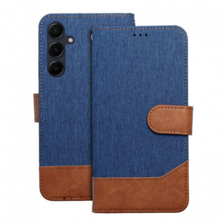 Samsung Galaxy A15 LTE Book Handytaschen JEANS Elegant  Blau