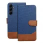 Samsung Galaxy A15 5G Book Handytaschen JEANS Elegant  Blau