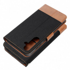 XIAOMI Redmi 14C Book Handytaschen JEANS Elegant  Schwarz