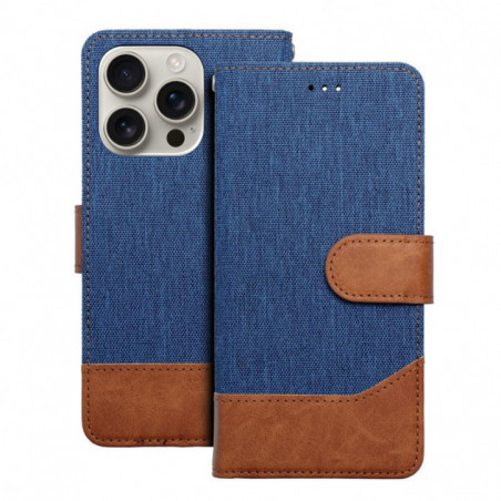 Apple iPhone 11 Book Handytaschen JEANS Elegant  Blau