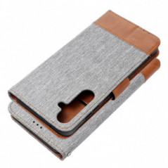 XIAOMI Redmi 14C Book Handytaschen JEANS Elegant  Grau