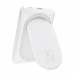 Forcell Power bank F-ENERGY F10K2 MagStand PD QC3.0 5A 20W 10000 mAh weiß