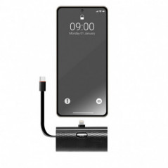Forcell Power bank F-ENERGY Power Plug F5K3 PD 20W 5000 mAh schwarz