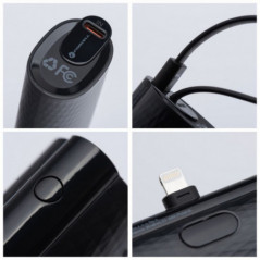 Forcell Power bank F-ENERGY Power Plug F5K3 PD 20W 5000 mAh schwarz