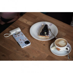 Forcell Power bank F-ENERGY Power Plug F5K3 PD 20W 5000 mAh weiß