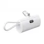Forcell Power bank F-ENERGY Power Plug F5K3 PD 20W 5000 mAh weiß