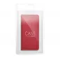 Apple iPhone SE 2022 5G Book Handytaschen LUNA Book Carbon Kohlenstoff-Faser, Elegant  Rot