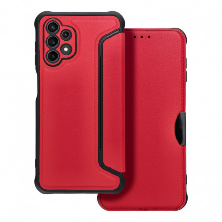 Samsung Galaxy A13 LTE Book Handytaschen Razor Book Kohlenstoff-Faser, Kohlenstoffmuster