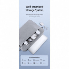 Dux Ducis Tasche LBTC für Laptop 13-13.9in Horizontal Handtasche hellgrau