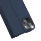 Apple iPhone 14 Plus Hülle Dux Ducis Leather Blau