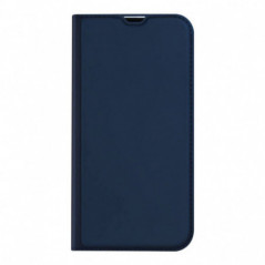 Apple iPhone 14 Plus Hülle Dux Ducis Leather Blau