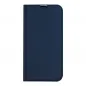 Apple iPhone 14 Plus Hülle Dux Ducis Leather Blau