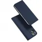 Apple iPhone 15 Plus Hülle Dux Ducis Leather Blau