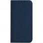 Apple iPhone 15 Plus Hülle Dux Ducis Leather Blau