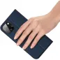 Apple iPhone 15 Plus Hülle Dux Ducis Leather Blau