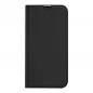 Apple iPhone 14 Plus Hülle Dux Ducis Leather Schwarz