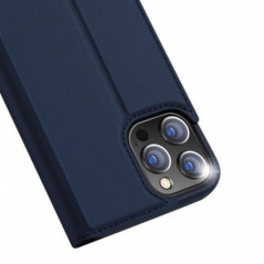 Apple iPhone 13 Pro Max Hülle Dux Ducis Leather Blau
