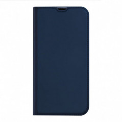 Apple iPhone 14 Pro Hülle Dux Ducis Leather Blau