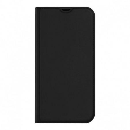 Apple iPhone 13 Pro Hülle Dux Ducis Leather Schwarz