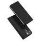 Apple iPhone 15 Hülle Dux Ducis Leather Schwarz