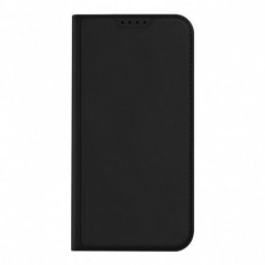 Apple iPhone 15 Hülle Dux Ducis Leather Schwarz
