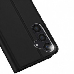 Samsung Galaxy S24 Hülle Dux Ducis Leather Schwarz