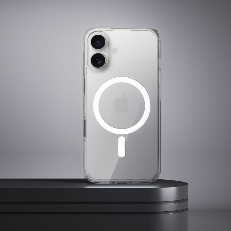 Apple iPhone 16 Hülle Clear Mag Cover MagSAFE  Durchsichtbar