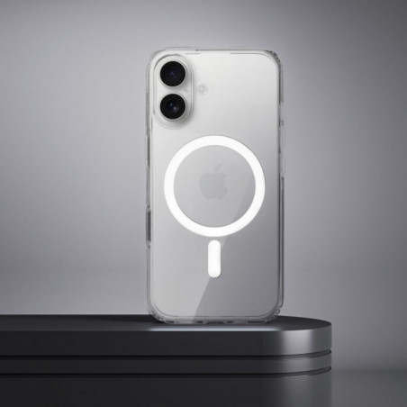 Apple iPhone 16 Hülle Clear Mag Cover MagSAFE  Durchsichtbar