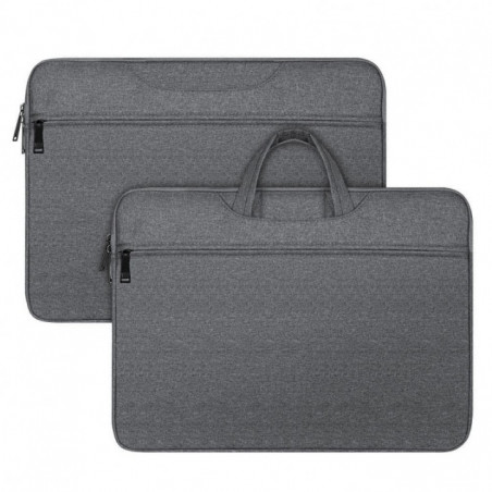 Dux Ducis Tasche LBTC für Laptop 14-15.4in Horizontal Handtasche dunkelgrau