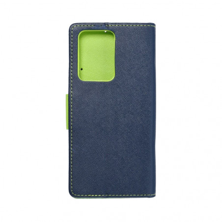 Samsung Galaxy S20 Ultra Book Handytaschen Fancy Book Marine / Limette
