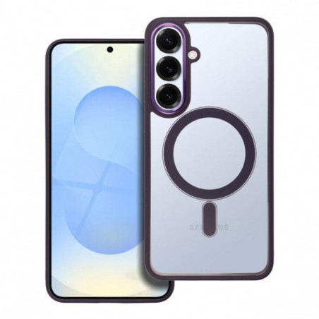 Samsung Galaxy S25 Plus Hülle Color Edge Mag MagSAFE  Tiefviolett