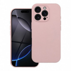 Apple iPhone 16 Pro Max Hülle Silicone 2mm Sandrosa