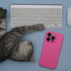 Apple iPhone 16 Plus Hülle Silicone 2mm Rosa