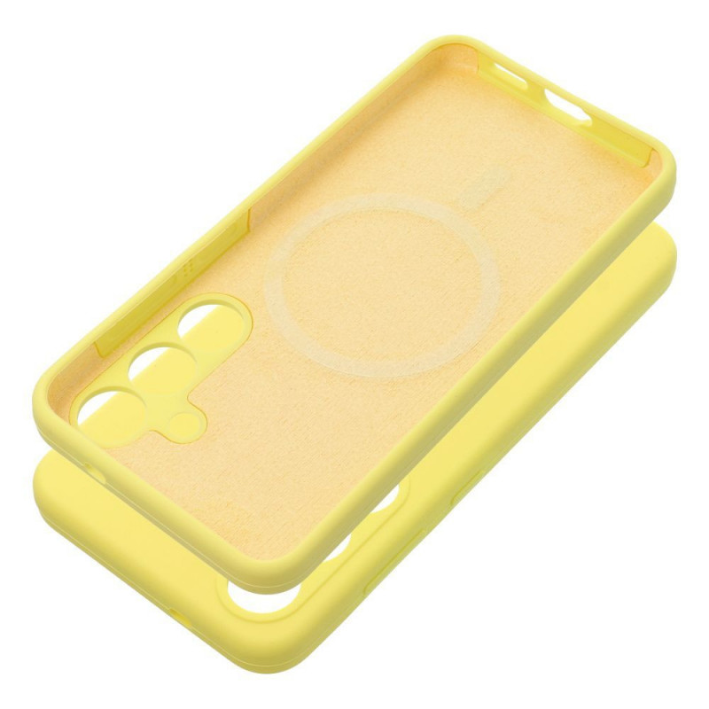 Samsung Galaxy S25 Ultra Hülle Silicone 2mm Zitrone