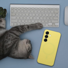 Samsung Galaxy S25 Plus Hülle Silicone 2mm Zitrone