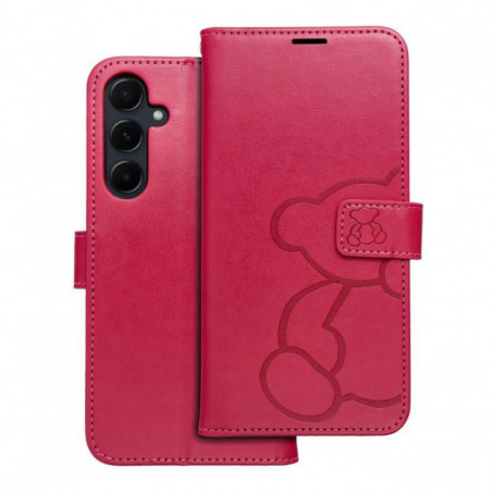 Samsung Galaxy A55 Book Handytaschen MEZZO Book Magenta
