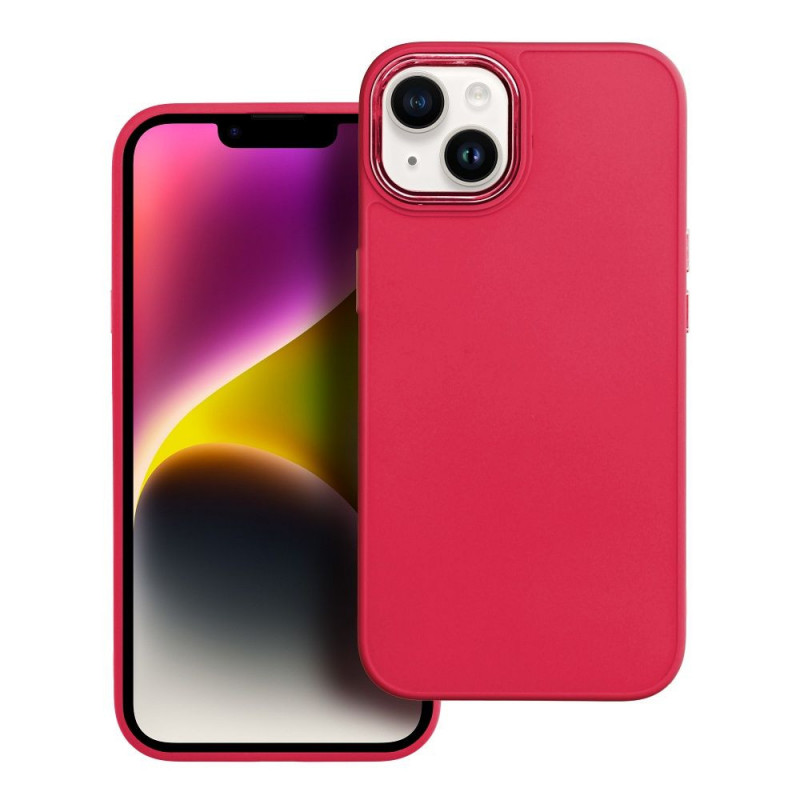 Apple iPhone 16e Hülle FRAME Elegant  Magenta
