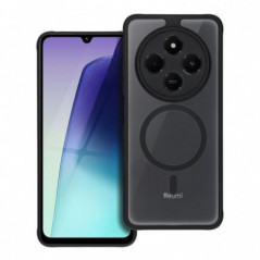 XIAOMI Redmi 14C Hülle Matte Mag Cove MagSAFE  Schwarz