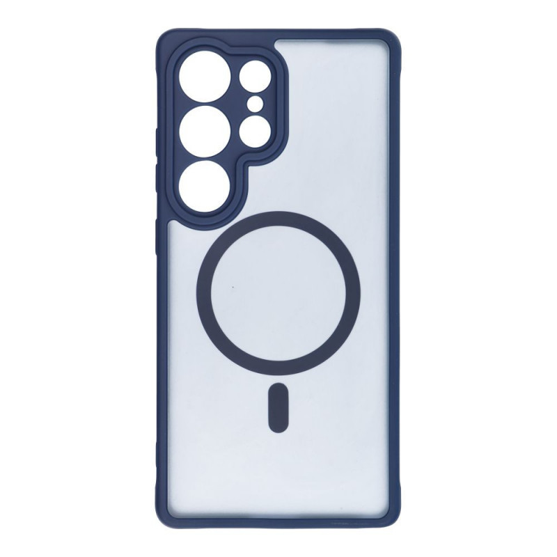 Samsung Galaxy S25 Plus Hülle Matte Mag Cove MagSAFE  Blau