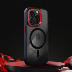 Apple iPhone 13 Hülle Color Edge Mag MagSAFE  Schwarz