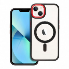 Apple iPhone 13 Hülle Color Edge Mag MagSAFE  Schwarz