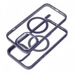 Apple iPhone 16e Hülle Color Edge Mag MagSAFE  Tiefviolett