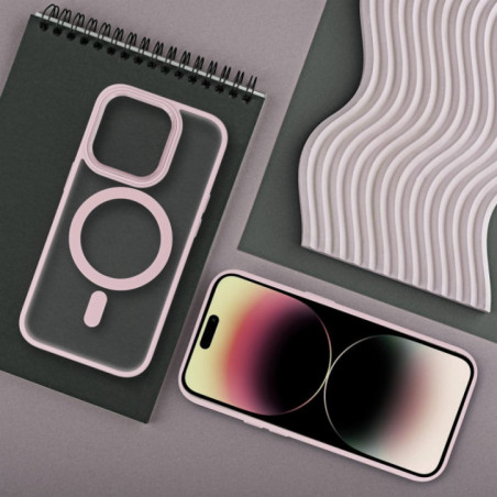 Samsung Galaxy S25 Ultra Hülle Matte Mag Cove MagSAFE Rosa