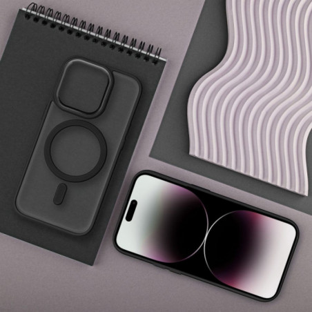 Samsung Galaxy S25 Plus Hülle Matte Mag Cove MagSAFE Schwarz