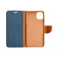 Apple iPhone 16 Pro Book Handytaschen CANVAS Book Navy blau