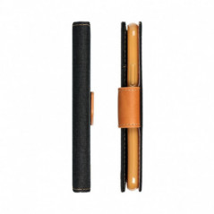 Apple iPhone 16 Plus Book Handytaschen CANVAS Book Schwarz