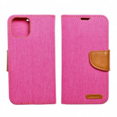Apple iPhone 16 Plus Book Handytaschen CANVAS Book Rosa
