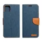 Apple iPhone 16 Pro Max Book Handytaschen CANVAS Book Navy blau