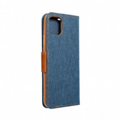 Apple iPhone 16 Pro Max Book Handytaschen CANVAS Book Navy blau