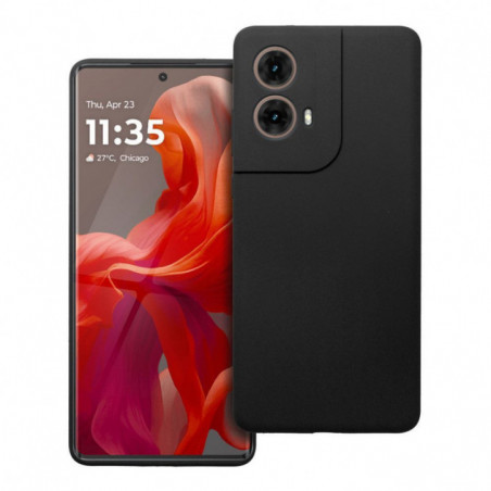 Motorola Moto G85 Hülle Silicone 2mm Schwarz